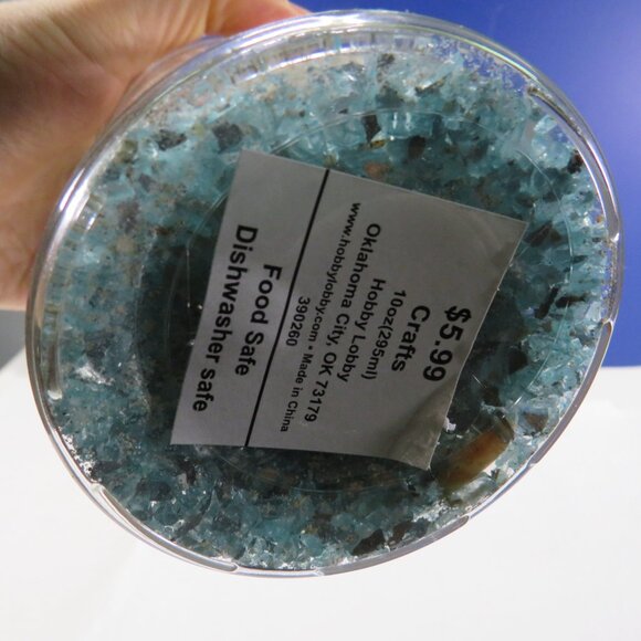 REAL sea shells in a New Glass Jar w seal & lid 5.75" tall (1+ pounds) - Picture 11 of 14